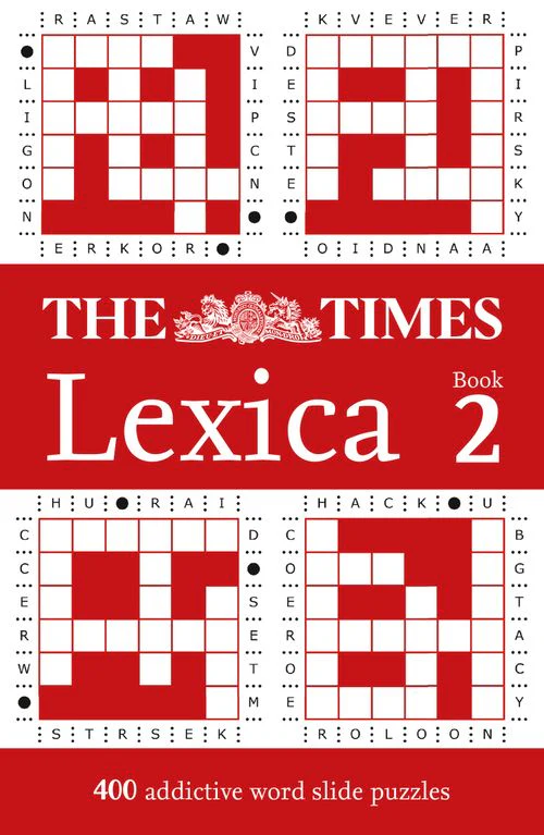 The Times Lexica Book 2: 400 word slide puzzles