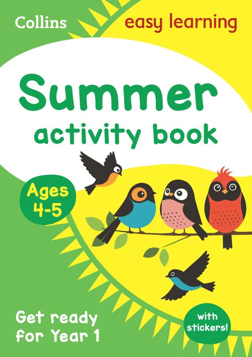 Collins Easy Learning - Reception to Year 1 Summer Activity Book with stickers
