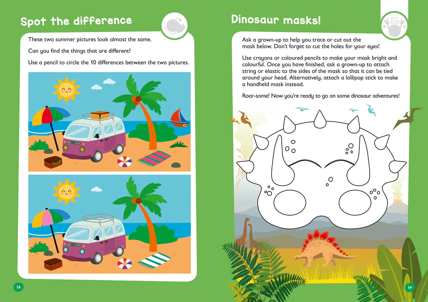 Collins Easy Learning - Reception to Year 1 Summer Activity Book with stickers - Image 4