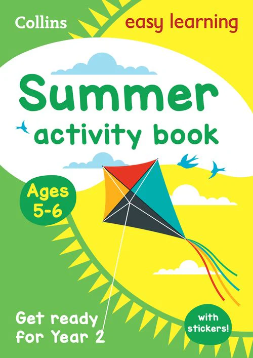 Collins Easy Learning - Year 1 to Year 2 Summer Activity Book with stickers
