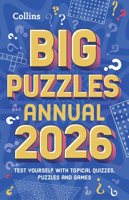 Big Puzzles Annual 2026: topical quizzes, puzzles and games for all the family