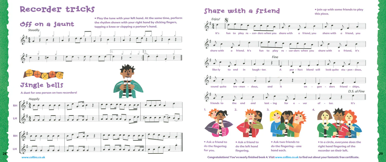Recorder Magic - Recorder Magic: Descant Tutor Book 4 - Image 3