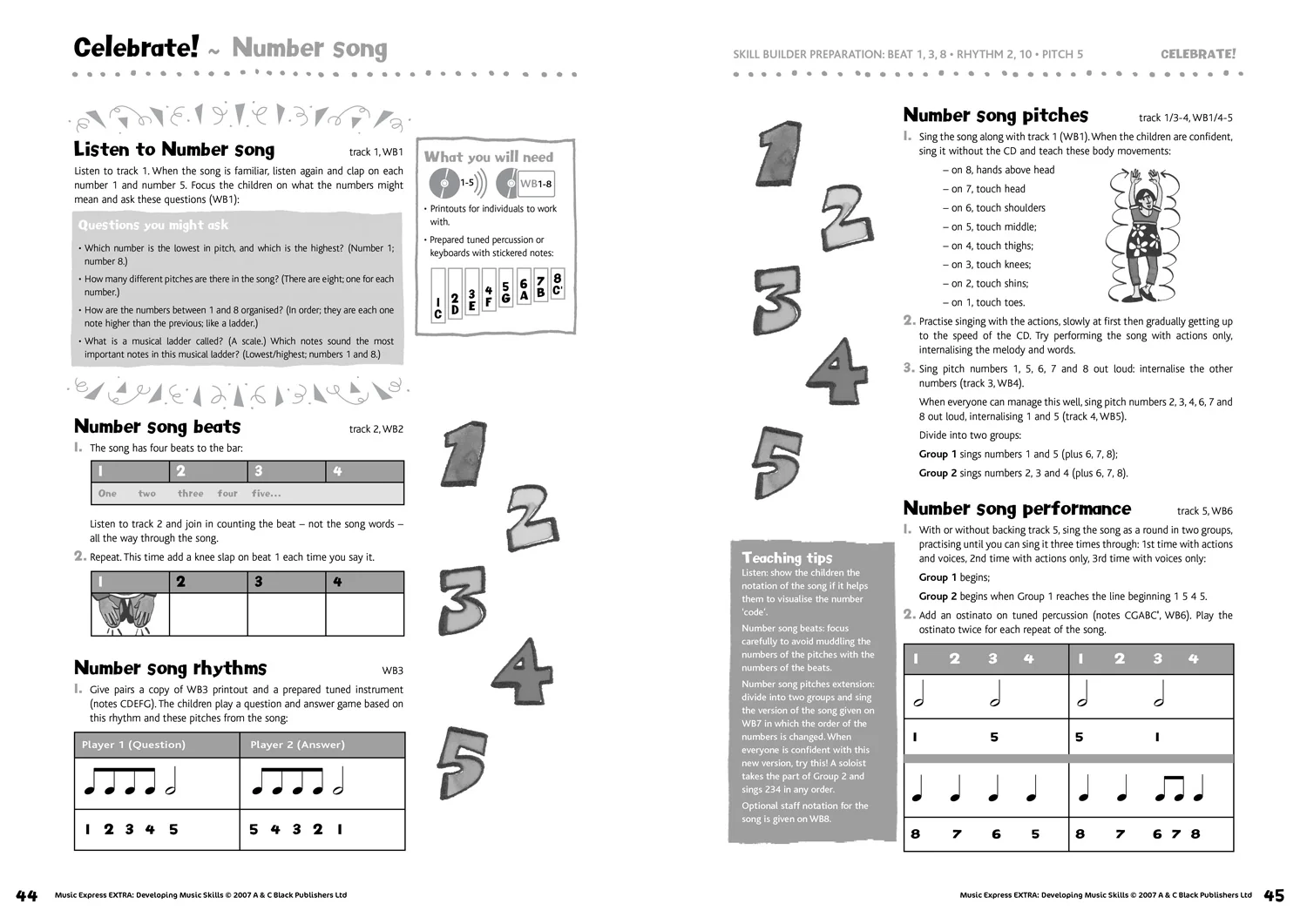 Music Express Extra - Developing Music Skills: Musical confidence for beginners - activities for teaching general musicianship - Image 3