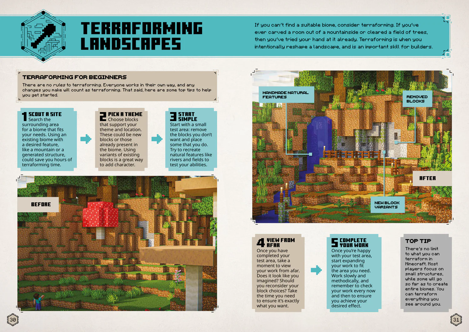 All New Official Minecraft Creative Handbook - Image 2