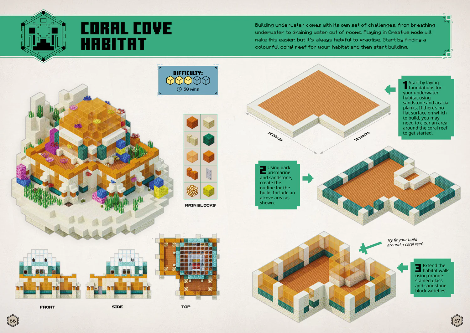 All New Official Minecraft Creative Handbook - Image 4