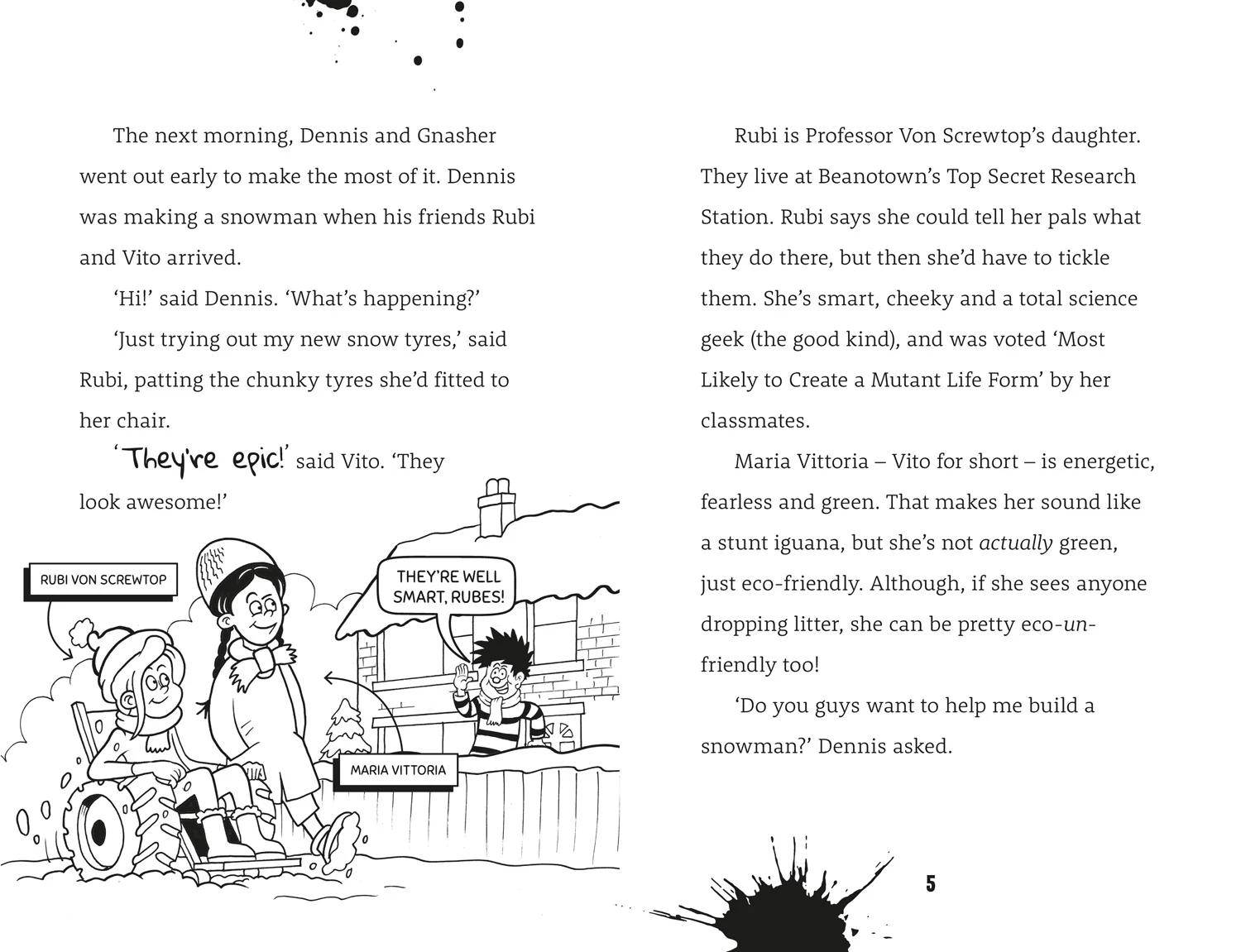 Beano Fiction - Beano Dennis the Menace: The Abominable Snowmenace - Image 2