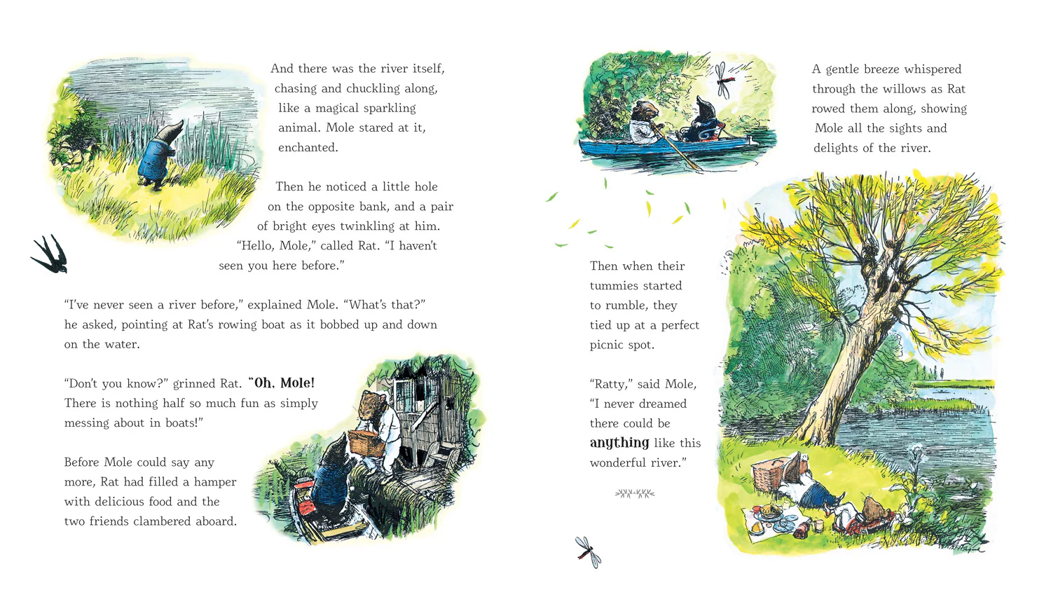 The Definitive Wind in the Willows - Wind in the Willows Gift Picture Book - Image 4