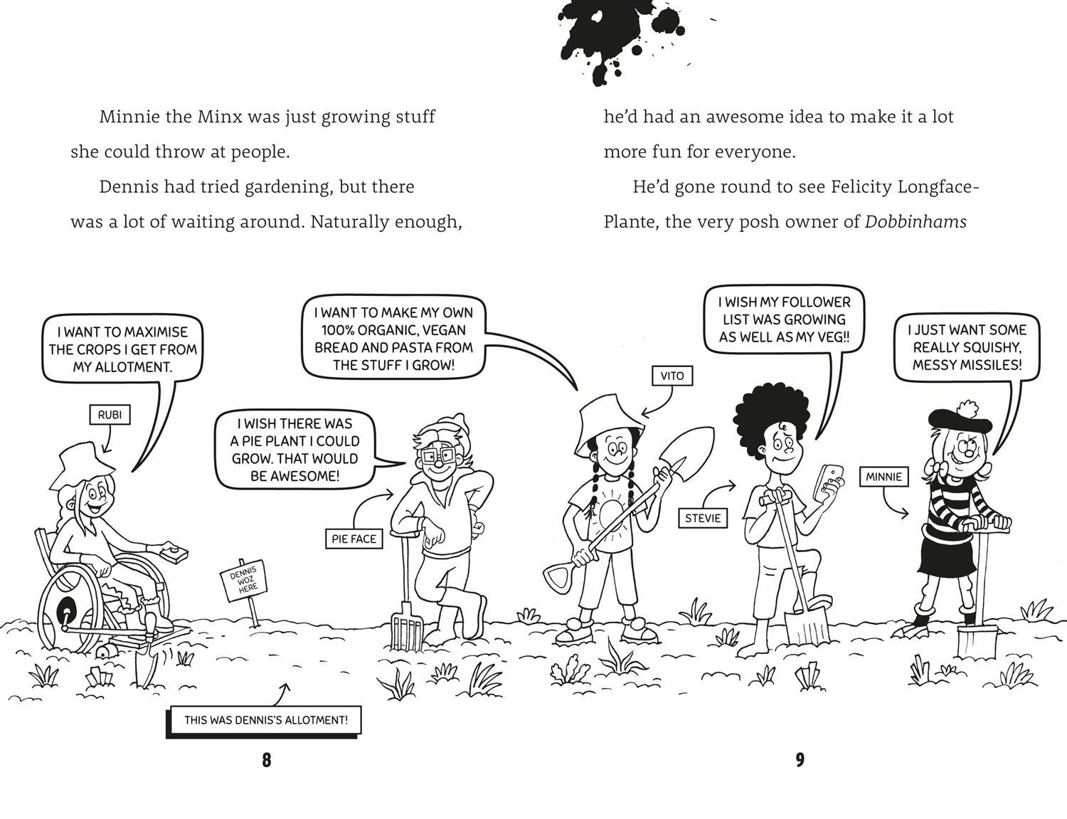 Beano Fiction - Beano Dennis & Gnasher: Attack of the Evil Veg - Image 2