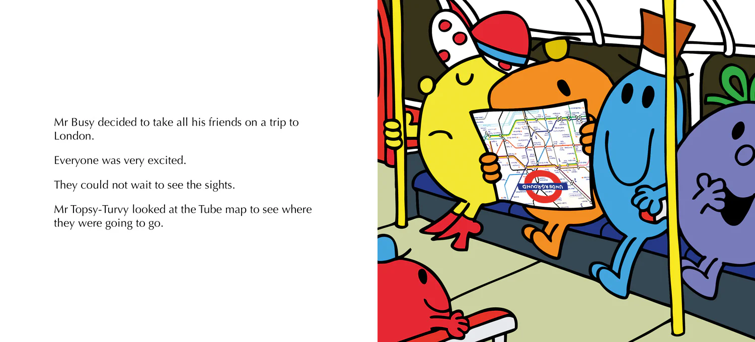 Mr. Men and Little Miss Picture Books - Mr. Men in London - Image 2