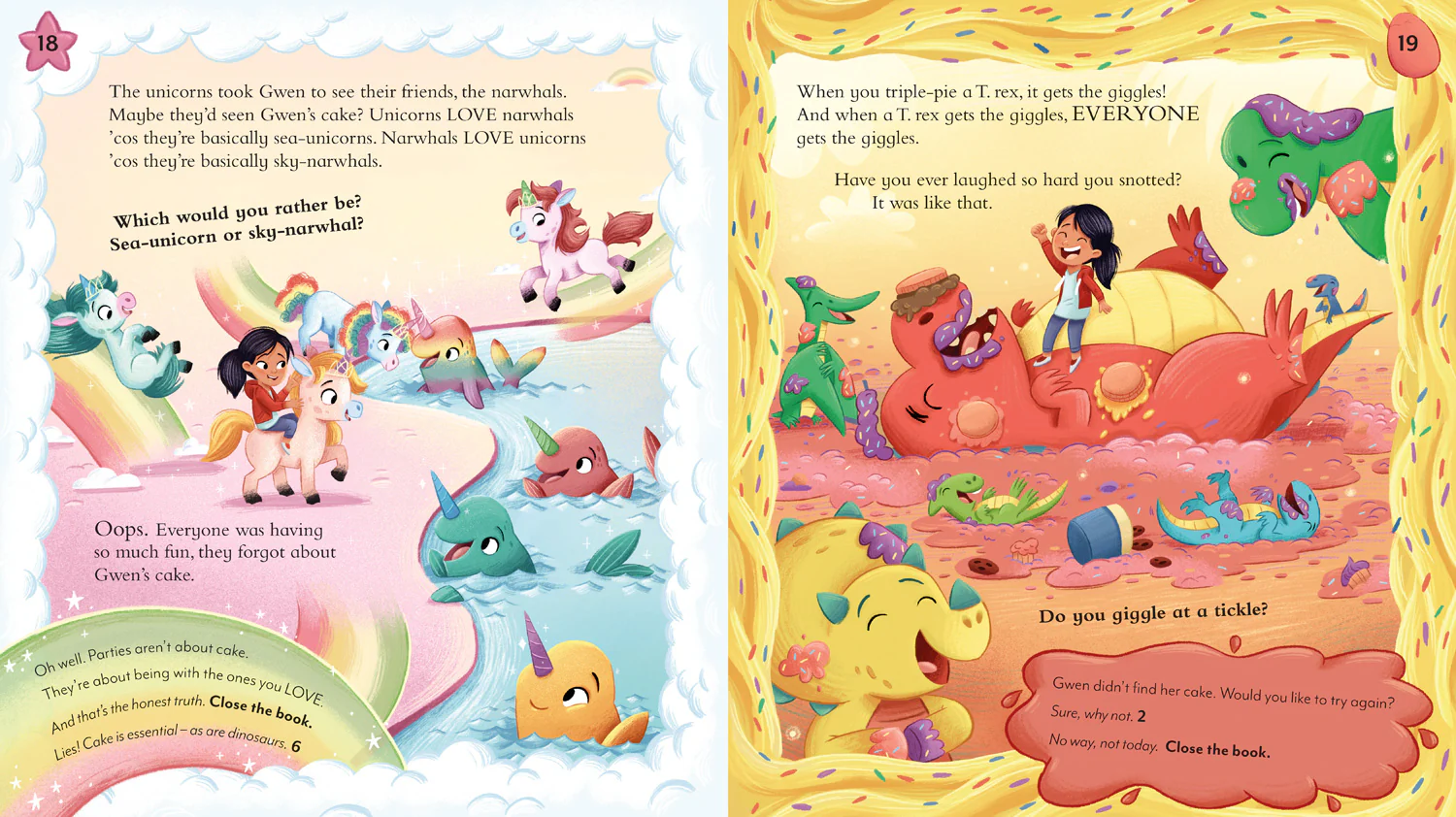 Pick a Story - Pick a Story: A Dinosaur Unicorn Robot Adventure - Image 3