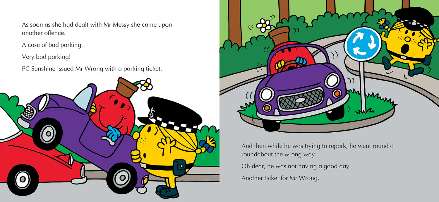 Mr. Men and Little Miss Picture Books - Mr. Men Little Miss Police Station - Image 3