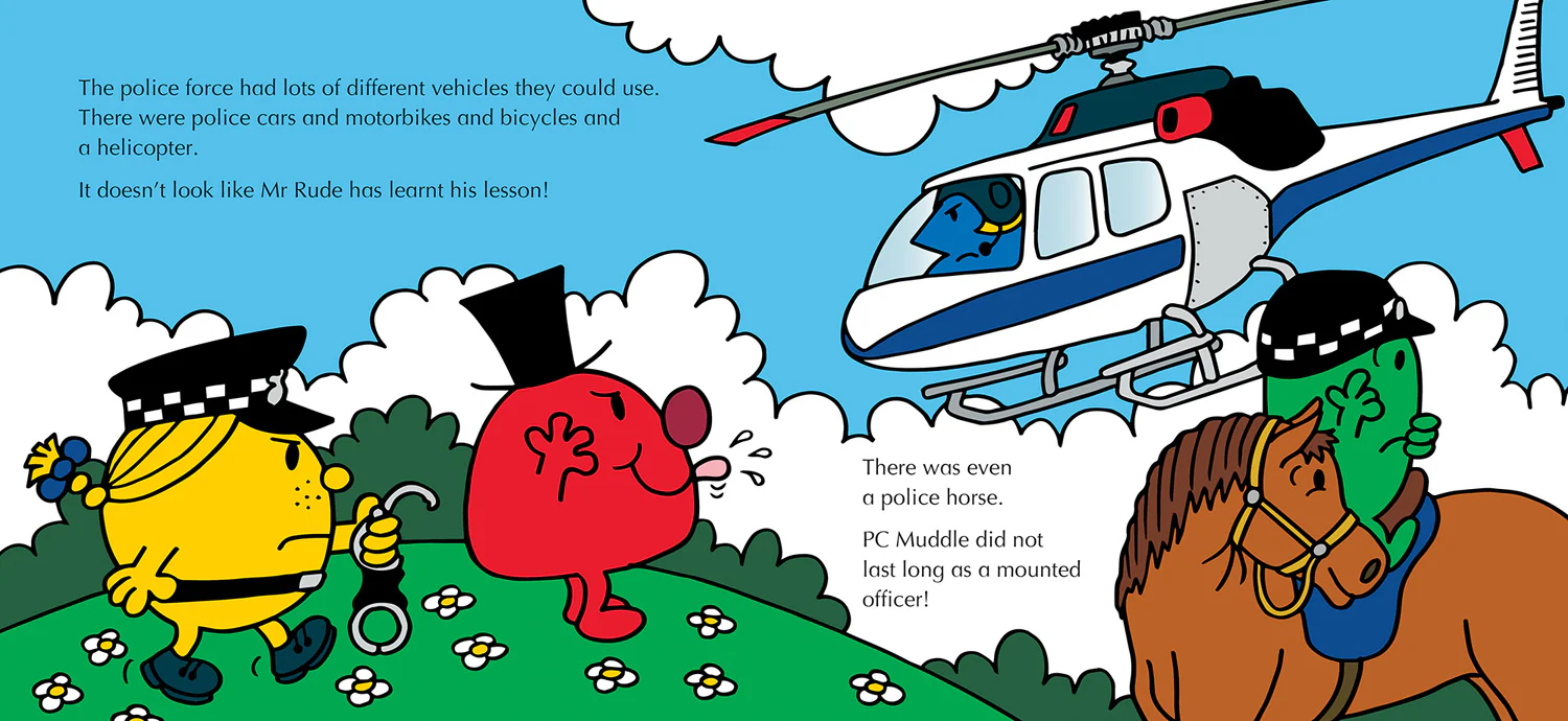 Mr. Men and Little Miss Picture Books - Mr. Men Little Miss Police Station - Image 4