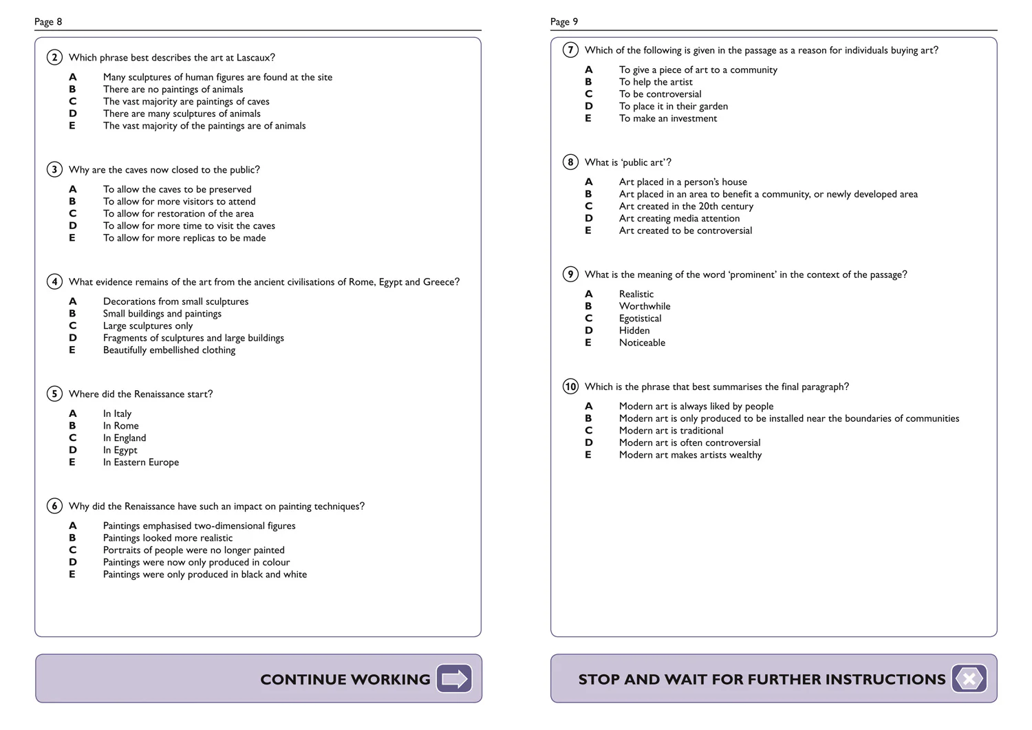 Collins 11+ Practice - 11+ Verbal Reasoning, Non-Verbal Reasoning & Maths Practice Papers (Bumper Book with 4 sets of tests): For the 2026 CEM Tests - Image 4